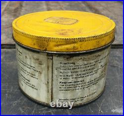 John Deere Antiseptic Hand Cleaner 1 lb Metal Can gas oil vintage tin sign rare