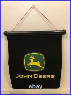 John Deere Banner reversible to Magnetic Dart Board 17 1/2 x 14 1/2