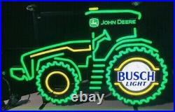 John Deere Busch Light Beer Tractor LED Sign