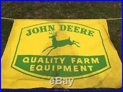 John Deere Cloth Banner Pennet Flags (sign)