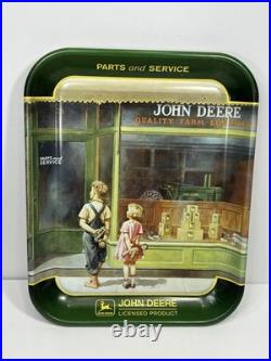 John Deere Collectibles Collection Lot ERTL Diecast Knife Tins Trays Tractor Toy