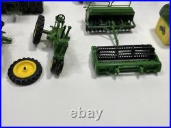 John Deere Collectibles Collection Lot ERTL Diecast Knife Tins Trays Tractor Toy