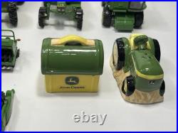 John Deere Collectibles Collection Lot ERTL Diecast Knife Tins Trays Tractor Toy