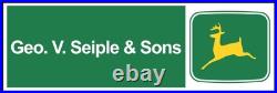 John Deere Custom Order New Metal Sign 16 x 48 USA Steel, 2 Different Signs