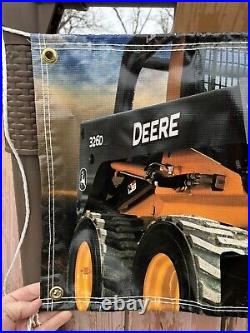 John Deere D Series Skid Steer Banner Sign Large 6 Feet Long