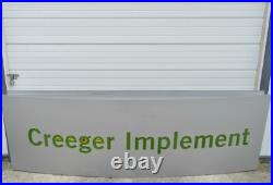 John Deere Dealer Sign 104 Long x 34 1/2 High x 8 Wide 1990-2011 John Deere Dealer Sign 104 Long x 34 1/2 High x 8 Wide 1990-2011