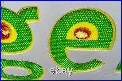 John Deere Dealer Sign 104 Long x 34 1/2 High x 8 Wide 1990-2011 John Deere Dealer Sign 104 Long x 34 1/2 High x 8 Wide 1990-2011