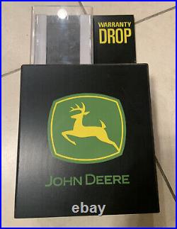 John Deere Dealer Wooden Warranty Pamphlet Brochure Drop Box Display RARE