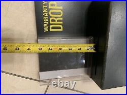 John Deere Dealer Wooden Warranty Pamphlet Brochure Drop Box Display RARE