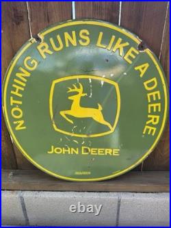 John Deere Double Sided Sign John Deere Double Sided Sign
