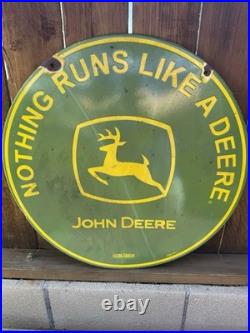 John Deere Double Sided Sign John Deere Double Sided Sign