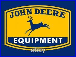 John Deere Equipment, 1960 Logo NEW Metal Sign 24x30 USA Steel XL Size
