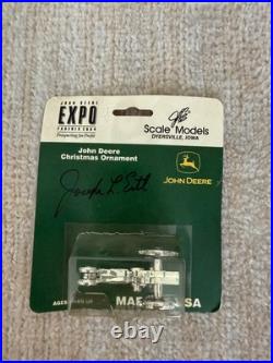 John Deere Ertl Dealer Collection 13 Pc Lot Signed Joseph L. Ertl Tractors NIB