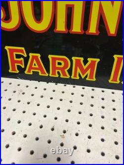 John Deere Farm Implements Original sign