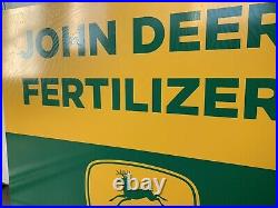 John Deere Fertilizers Metal Sign