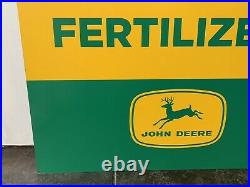 John Deere Fertilizers Metal Sign