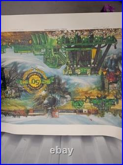 John Deere From Swords to Plowshares Signed Crouse Numbered Print 1947-1997