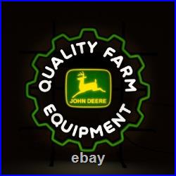 John Deere Gear Logo LED Neon Sign LP87738 New OEM