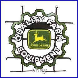 John Deere Gear Logo LED Neon Sign LP87738 New OEM