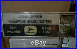 John Deere Hardware Sign