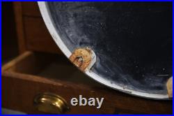 John Deere Implement Thermometer Tractor Farm Advertising Sign Antique vintage