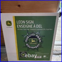 John Deere LED Neon Style Sign Quality Farm Equipment LP8738 2024 Repro
