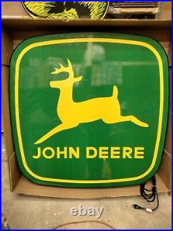 John Deere LED Sign / John Deere Signs / Barn Garage Man Cave Light Mens Gifts