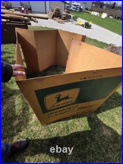 John Deere Lawn & Garden Tractor Advertising Sign Weekend Freedom Machine