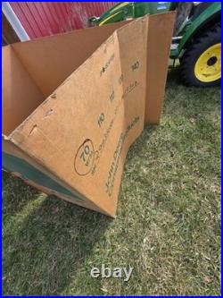 John Deere Lawn & Garden Tractor Advertising Sign Weekend Freedom Machine