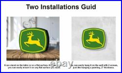 John Deere Light Led Neon Sign USB Powered Dimmable for Garage 18 inches