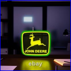 John Deere Logo Desktop LED Sign LP89773 New OEM