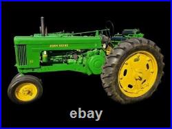 John Deere Model 50 Tractor Metal Sign 24 x 30 USA Steel