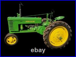 John Deere Model H Tractor Metal Sign 24 x 30 USA Steel