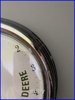 John Deere Neon Clock 14.5 Nothing Runs Like A Deere Tested And Working
