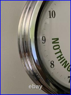 John Deere Neon Clock 14.5 Nothing Runs Like A Deere Tested And Working