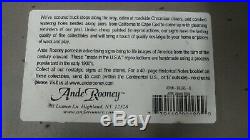 John Deere Porcelain Enamel Sign Officially Licensed Dealer 1995 Ande Rooney