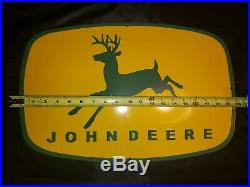 John Deere Porcelain Sign