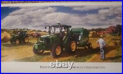 John Deere Poster Driving Growth Through Innovation 4960 / 5600 Limited Signed