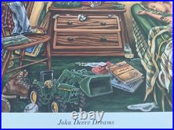John Deere Print By Gale F. Osborne John Deere Dreams Signed Limited Edition