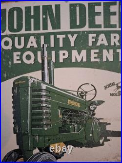 John Deere Quality Farm Equipment Sold Here Agriculture Metal Sign