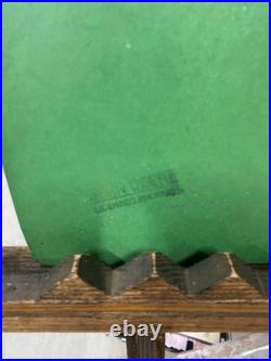 John Deere RARE Hard Plastic Thermometer Sign 29 x 8 FARM GAS OIL COLA