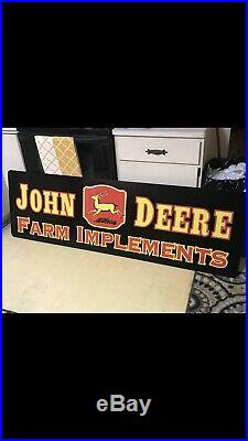 John Deere Sign Farm Implements 6 Ft Vintage Style Quality Farm Advertising