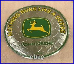 John Deere Sign, Nothing Runs Llke a Deere