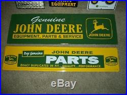 John Deere Signs Lot Of Five