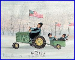John Deere Sisters Pat Buckley Moss -Signed & Numbered Limited Edition Print