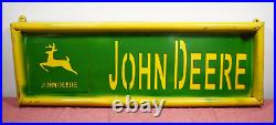 John Deere Tailgate Hanging Handmade Metal Art Sign 35