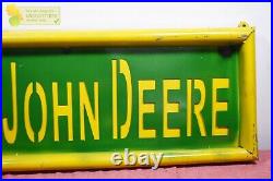 John Deere Tailgate Hanging Handmade Metal Art Sign 35