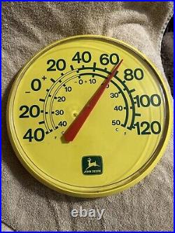 John Deere Thermometer Advertising Sign