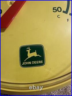 John Deere Thermometer Advertising Sign