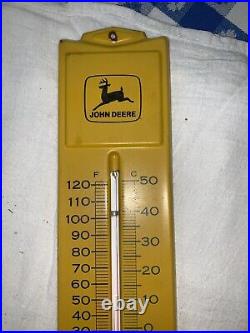 John Deere Thermometer Sign